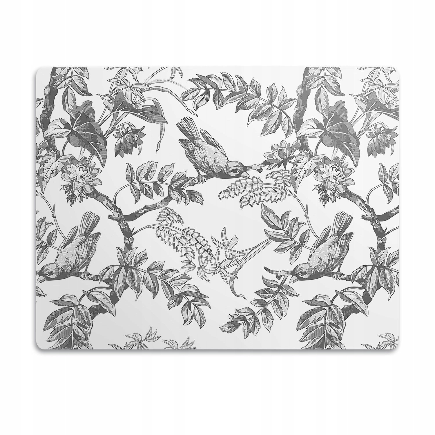 Voděodolná podložka pro psa a kočku Vzor ptáci 90x60cm