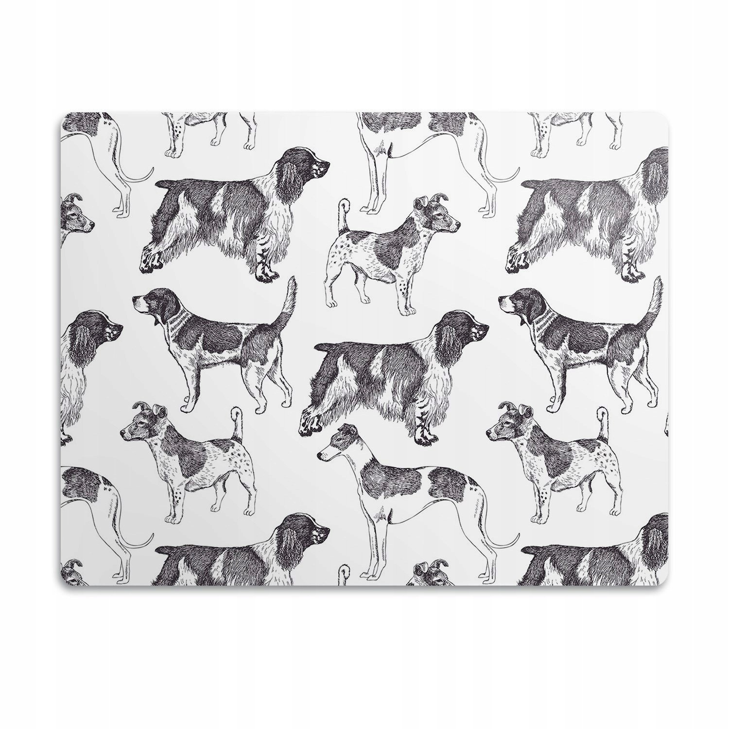 Pro psa podložka pod misku Lovečtí psi 90x60 cm