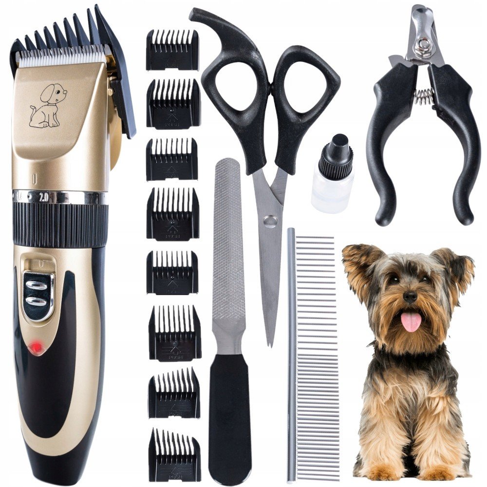 Strojek Na Stříhání Psů Zvířat Sada XL