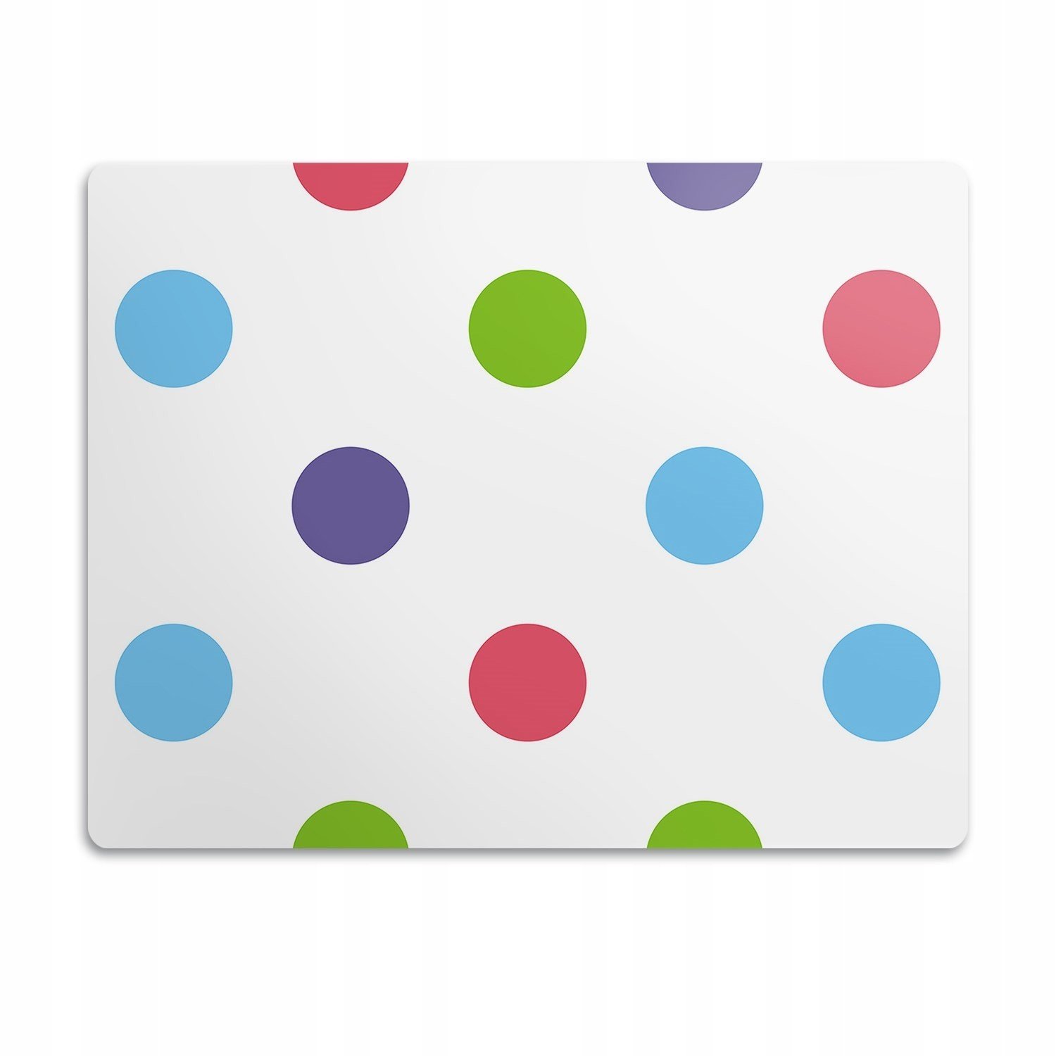 Podložka pod misku Barevné puntíky zvětšené 90x60cm