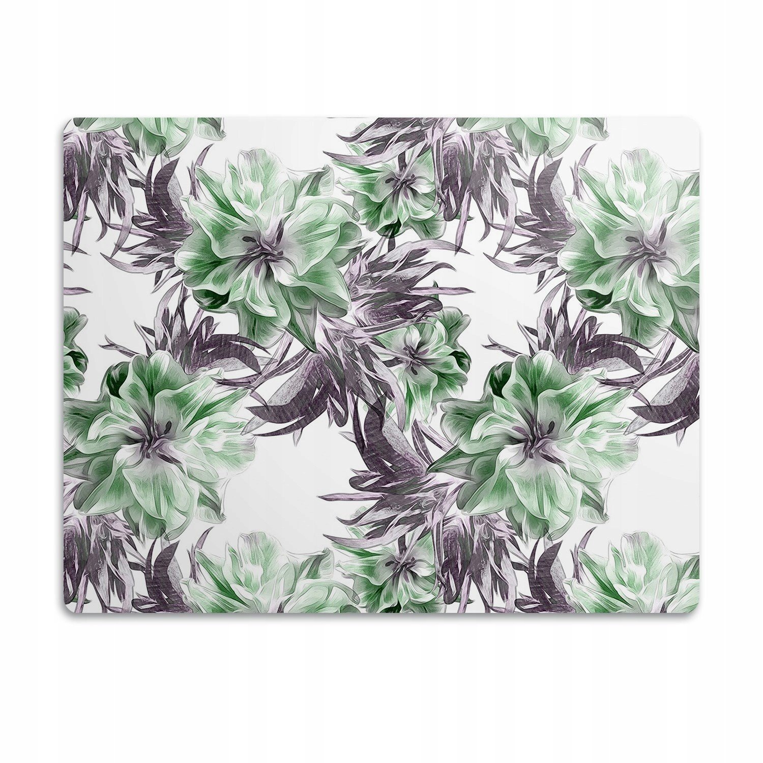 Voděodolná podložka pod misku Kouzelné květiny 90x60cm