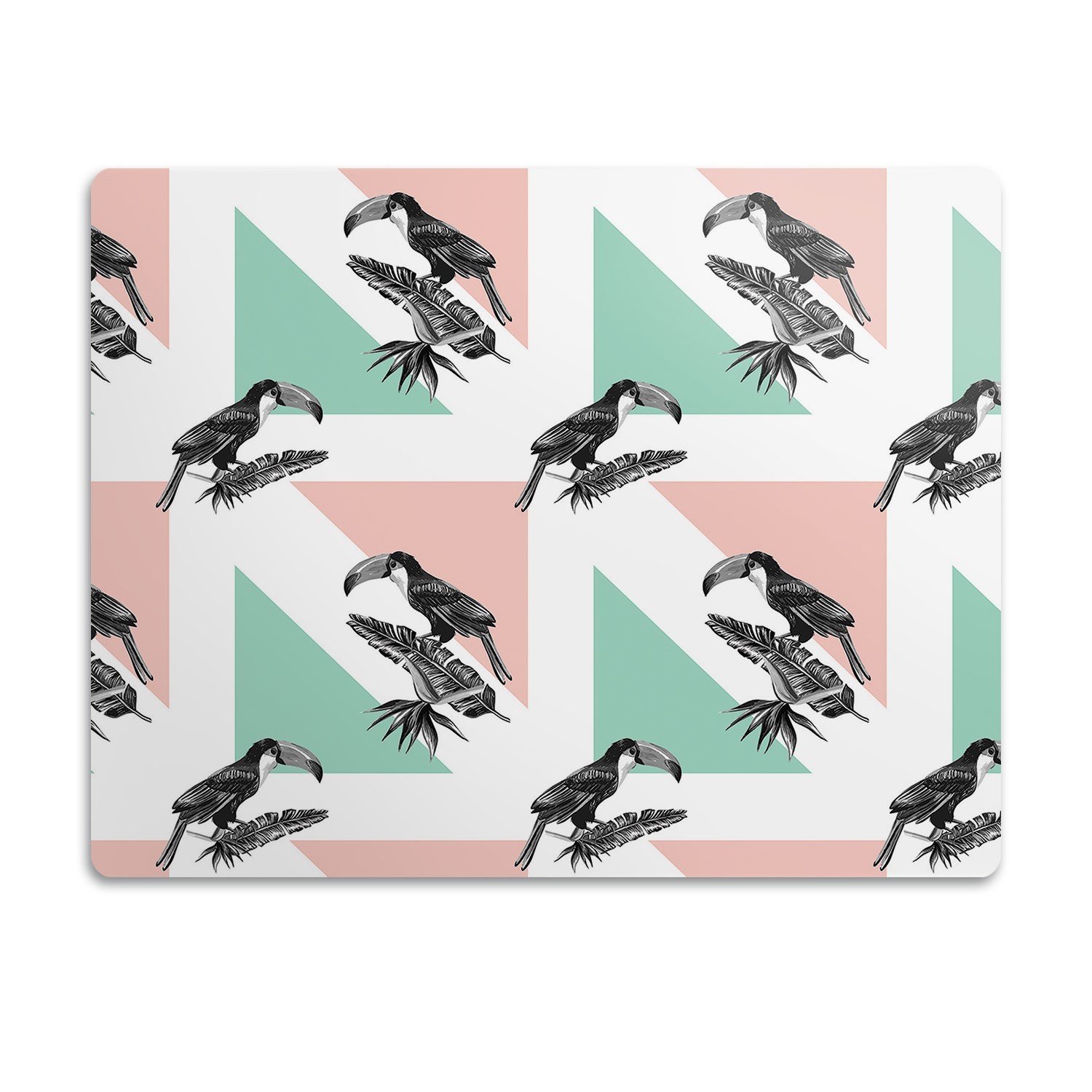 Pro kočky Ochranná podložka Tukan s trojúhelníky 90x60 cm