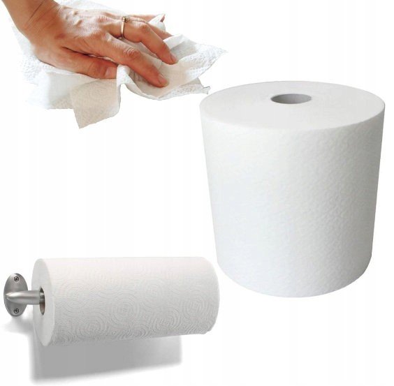Papírový ručník bílý Maxi 6 rolí 2 vrstvý