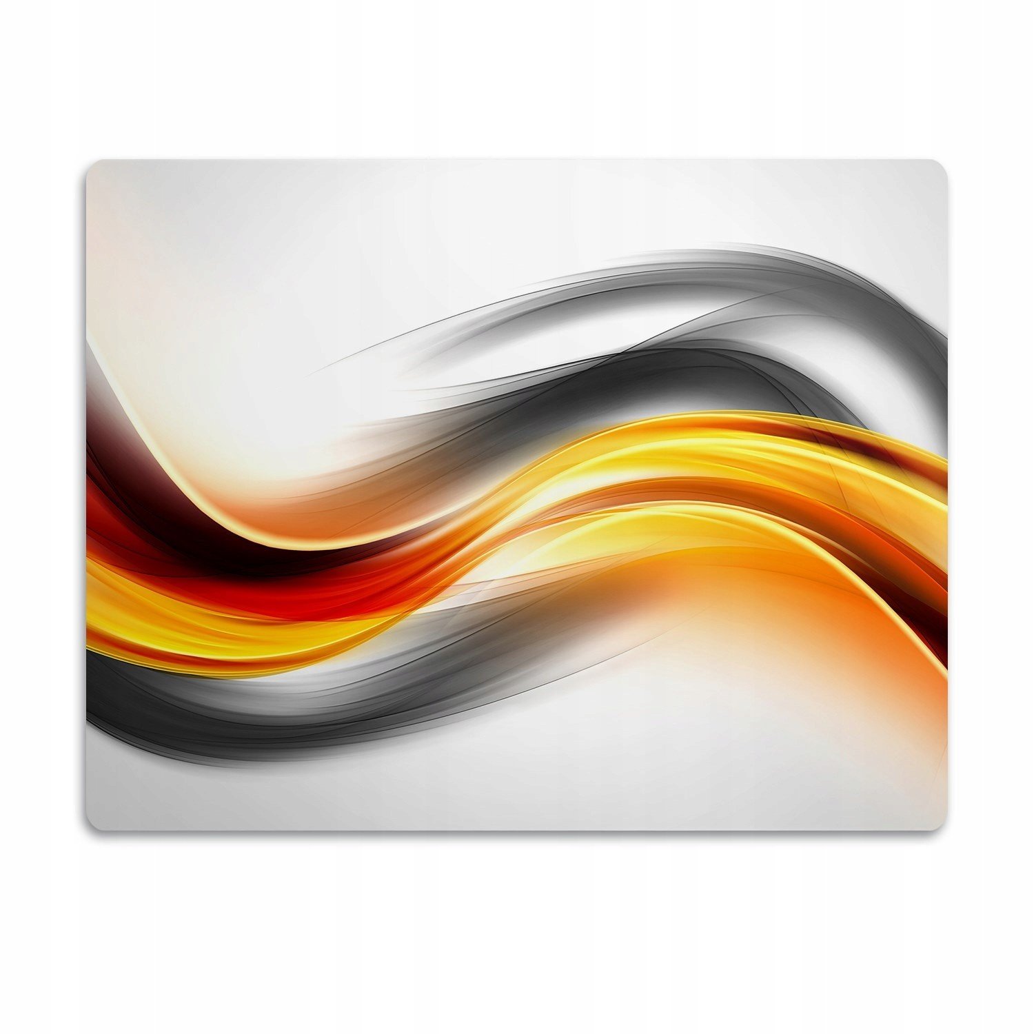 Pod misku podložka Oranžová abstrakce 90x60 cm