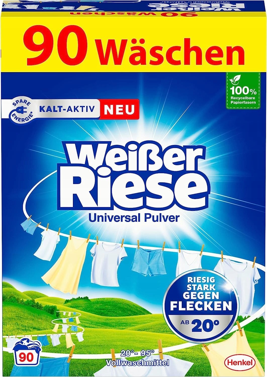 Weiber Riese Univerzální prací prášek 90p De
