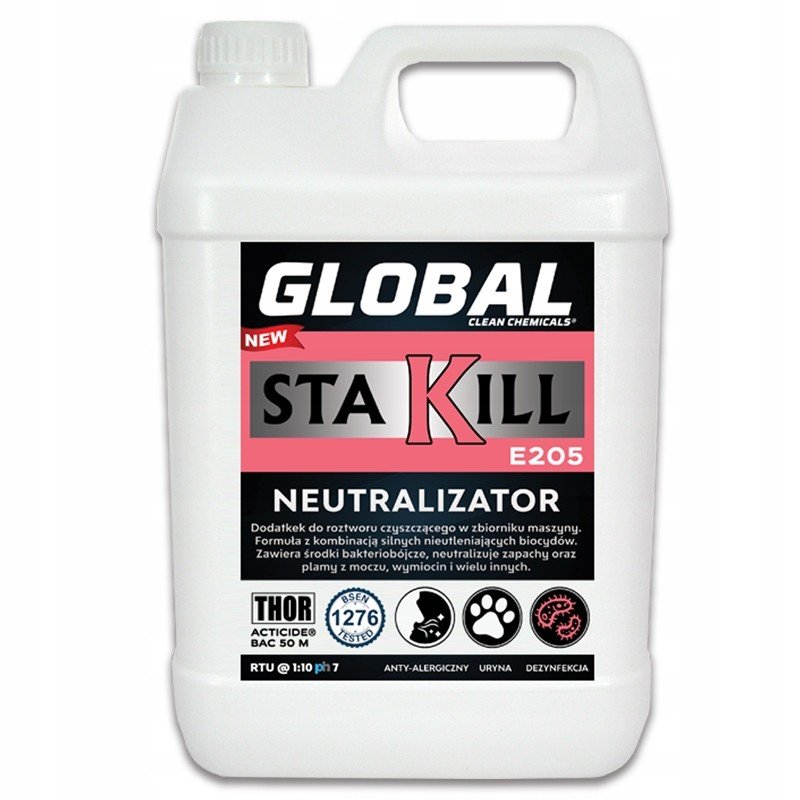 Global-Clean Sta Kill E205 neutralizátor 5 litrů