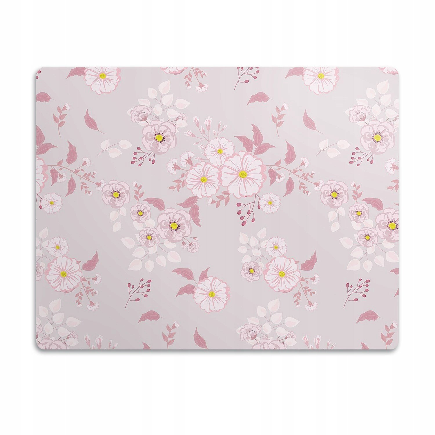 Podložka pod misku Malé růžové květy 90x60 cm
