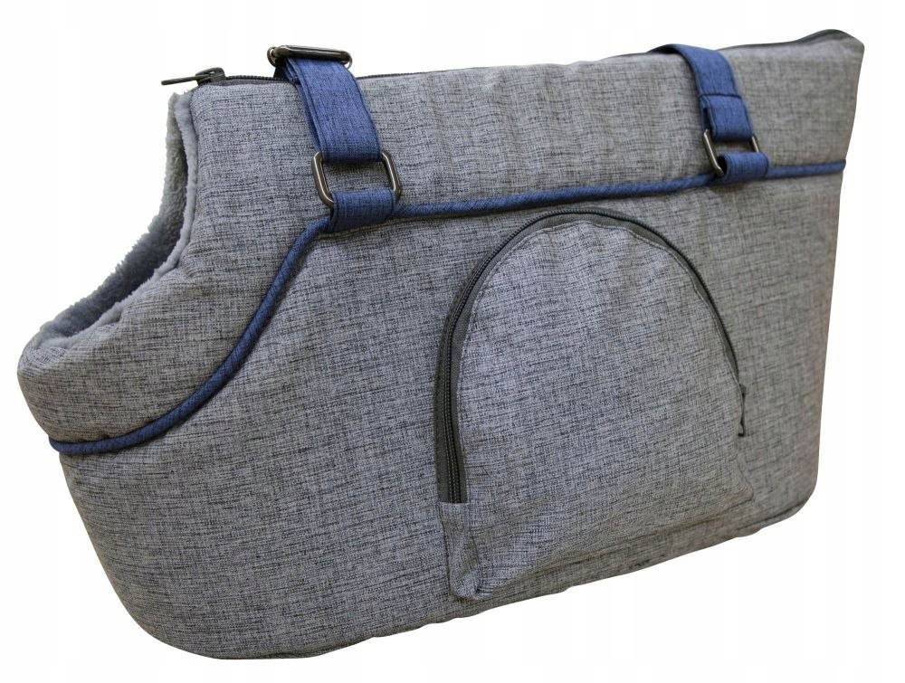 Kerbl Cestovní taška pro psa Marie, šedá 46x23x25