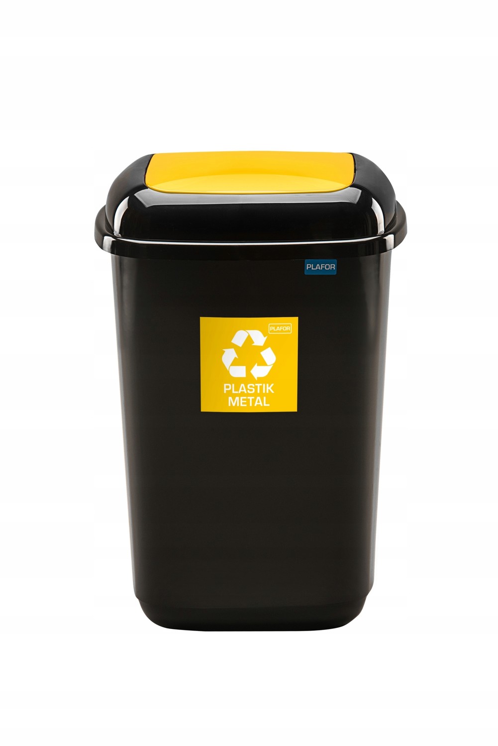 Odpadkový Koš Třídění Odpadu Žlutý Na Plast