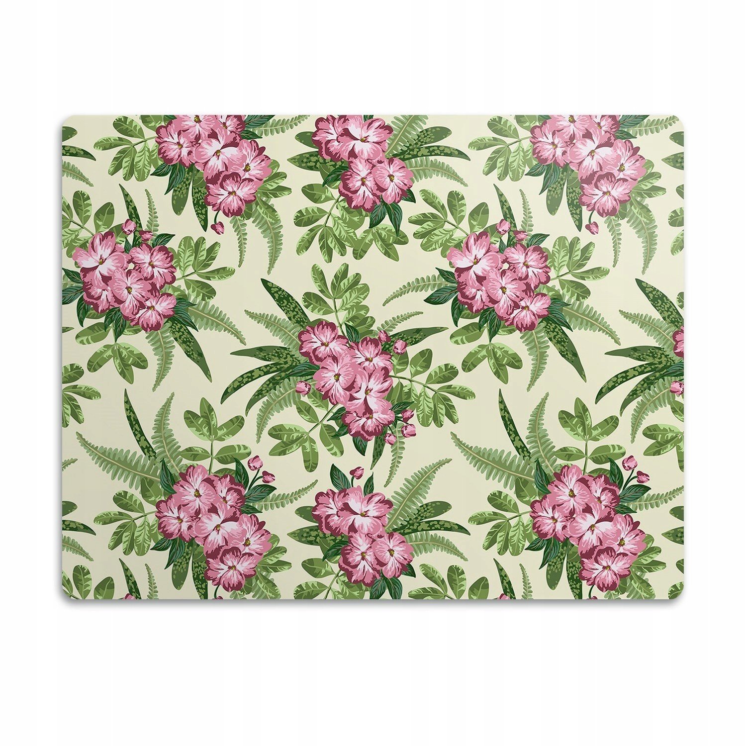 Podložka pod misku Tropické květiny 90x60 cm