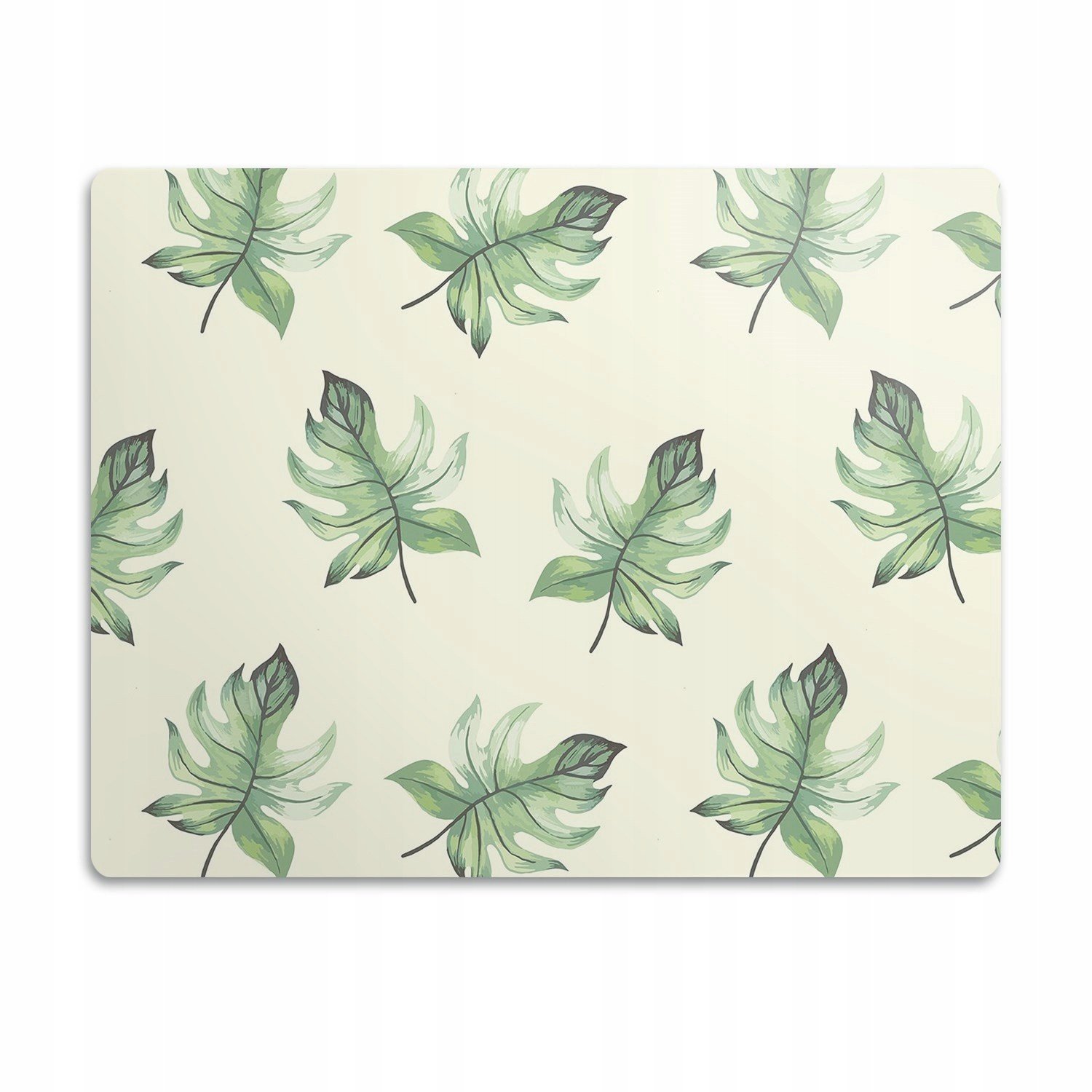 Podložka pro psa pod misku Tónované listy 90x60