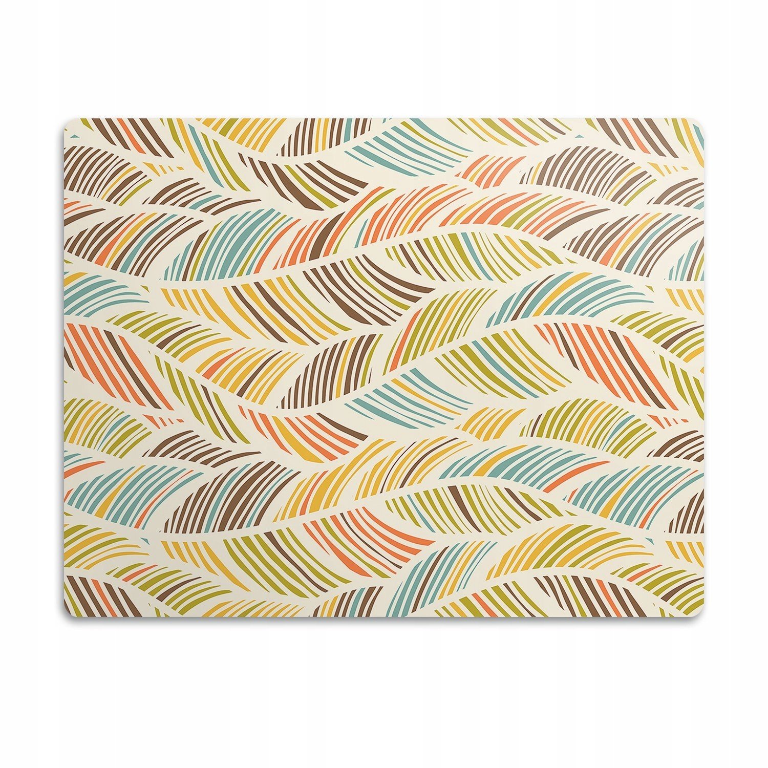 Pod misku podložka pro psa Abstraktní vlny 90x60 cm