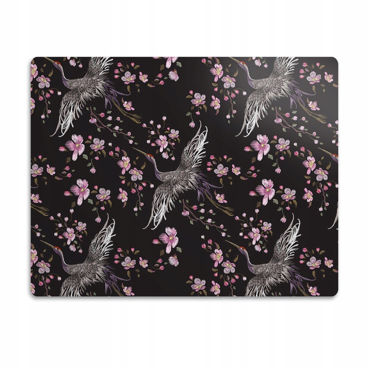 Pro kočku podložka pod záchod Čaple a květiny 90x60 cm