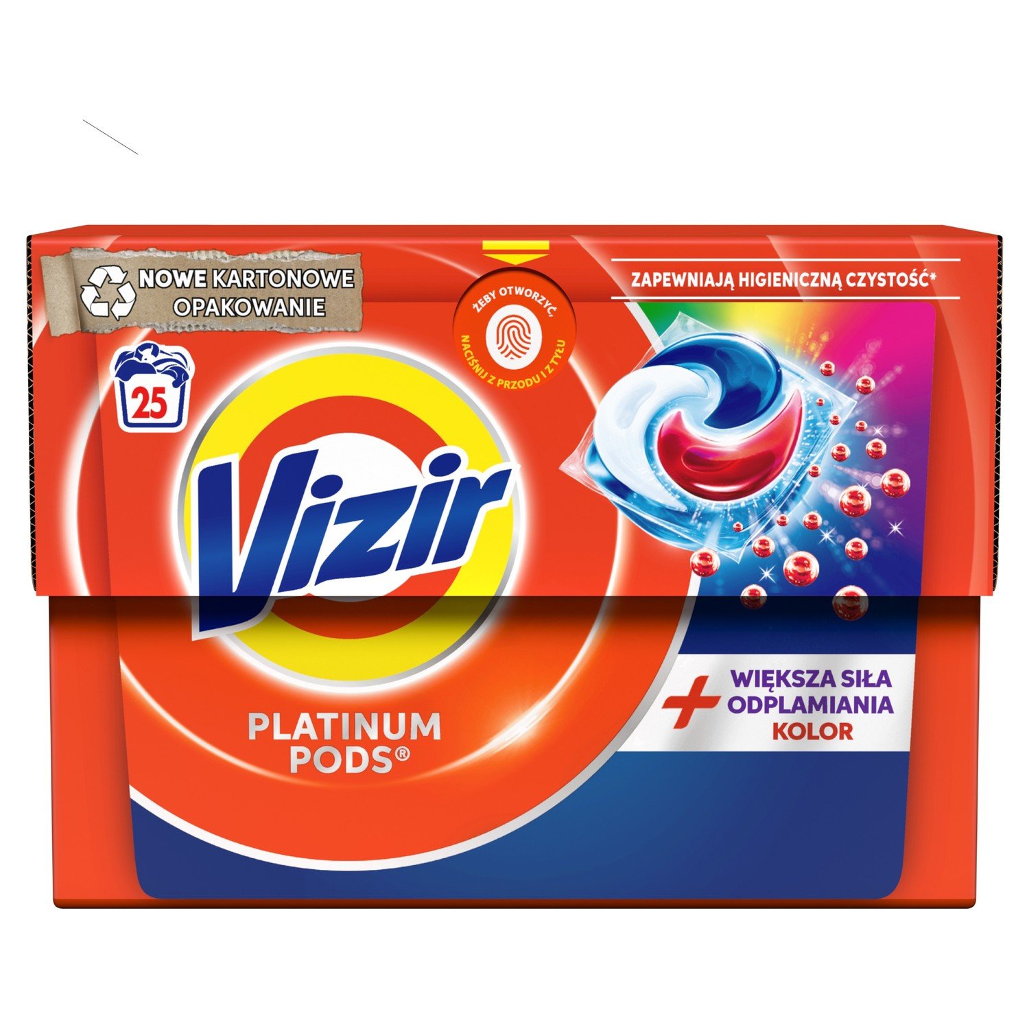 Vizir Platinum Pods Prací kapsle Extra Clean