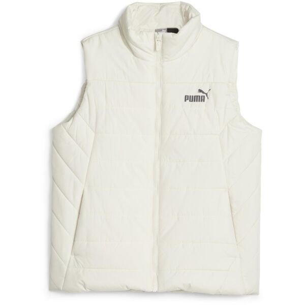 Puma ESS PADDED VEST Dámská vesta, béžová, velikost L