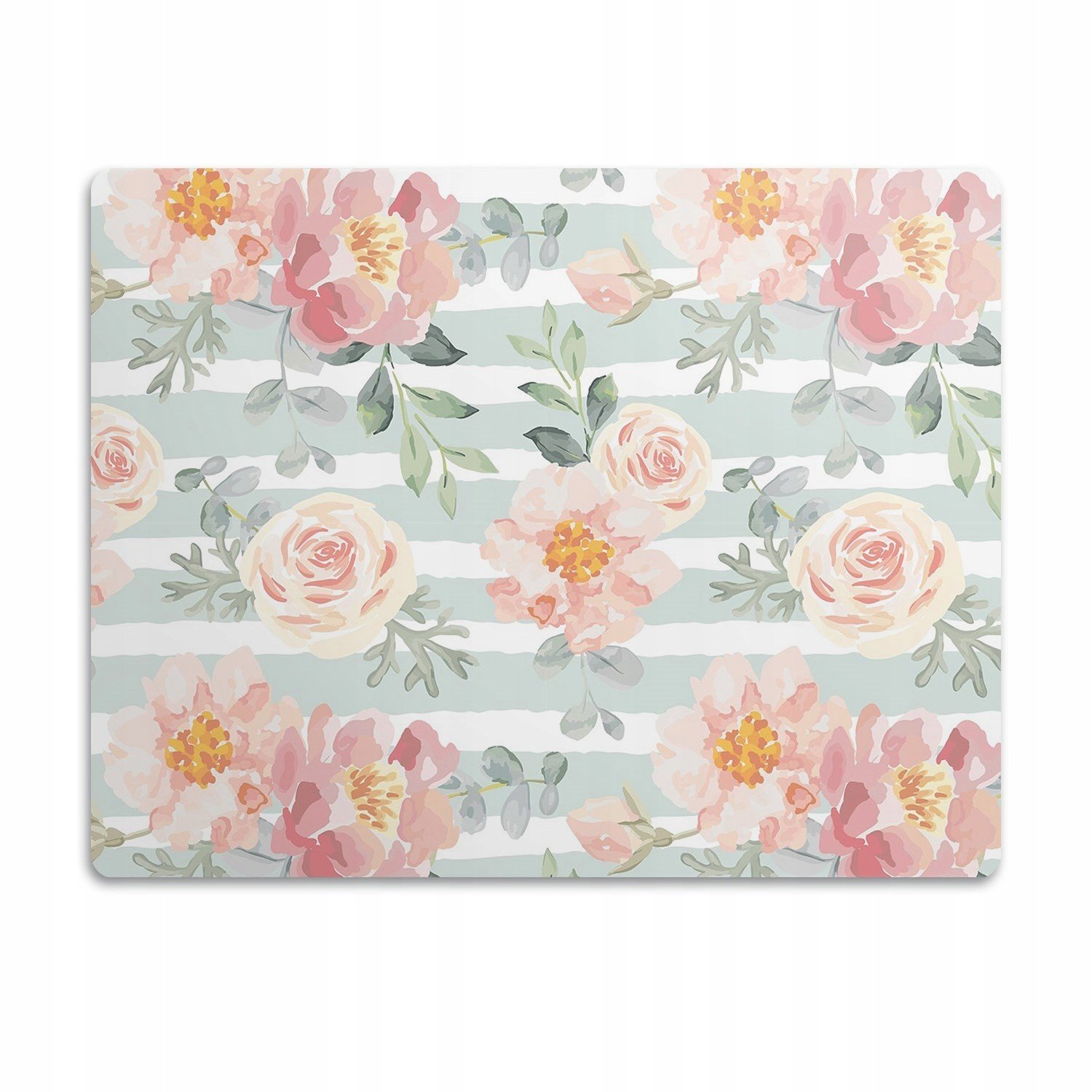 Voděodolná podložka pod misku Růžová vintage 90x60 cm