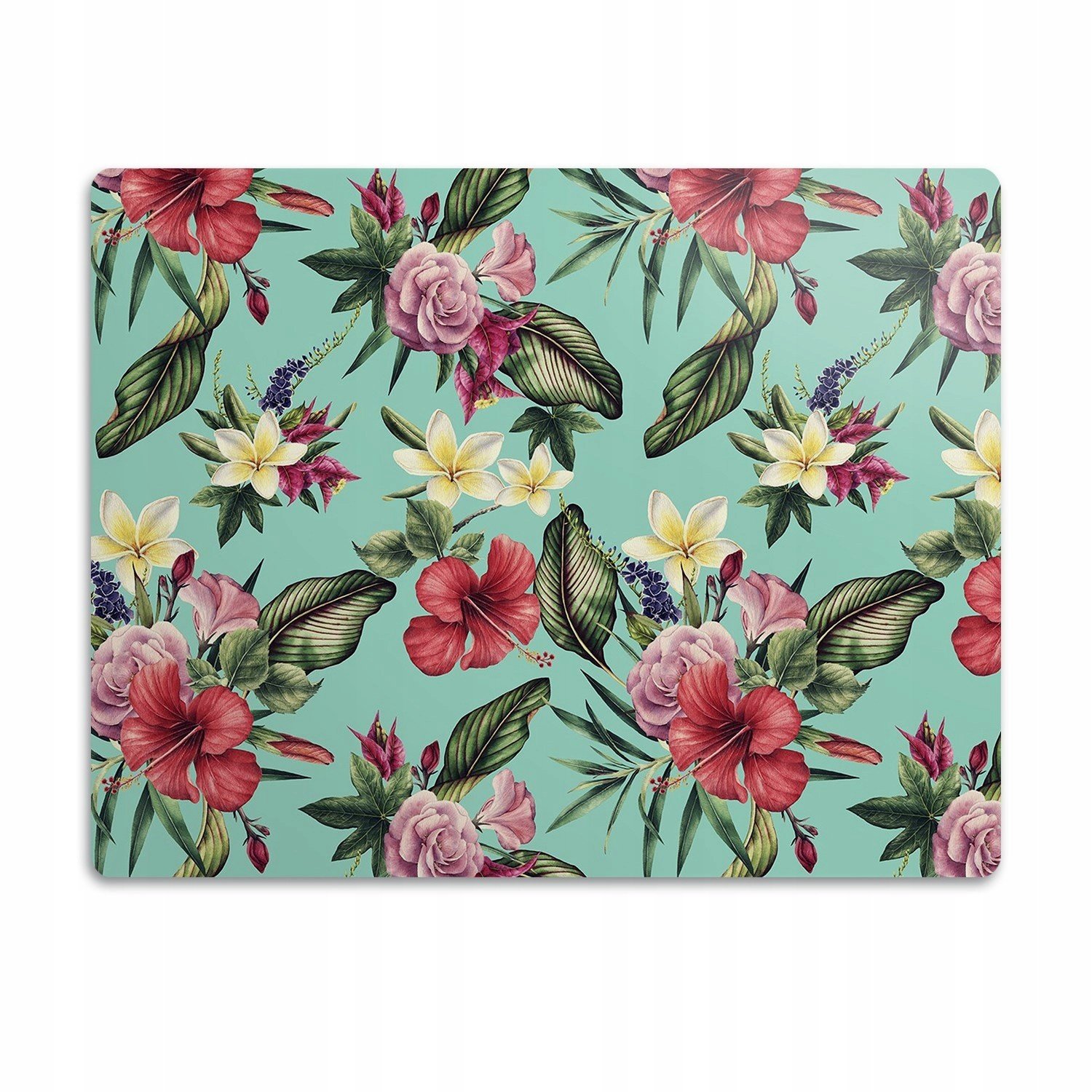 Pro kočku podložka pod záchod Listy a květiny 90x60 cm