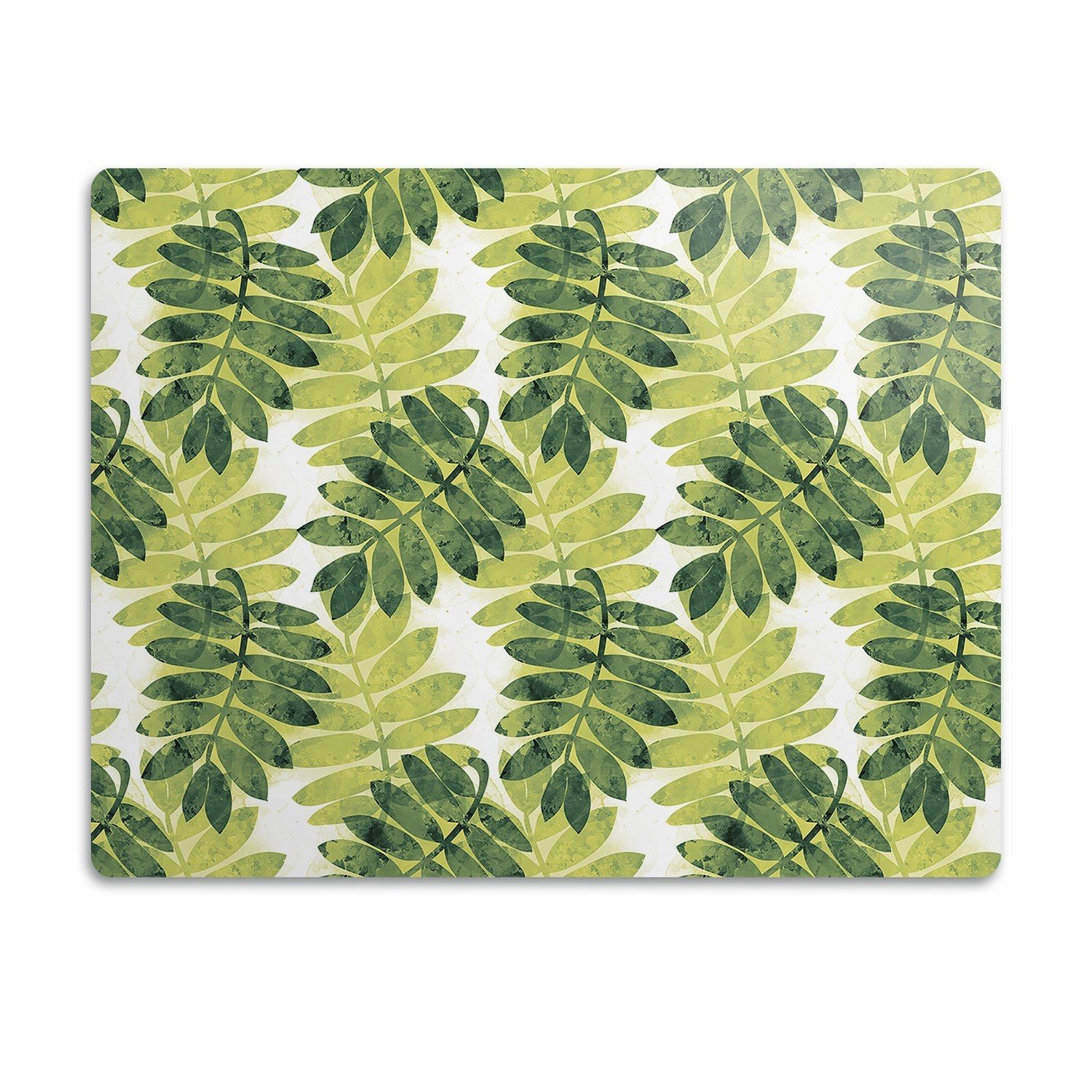 Podložka pro psa kočky Zelené s listy 90x60cm