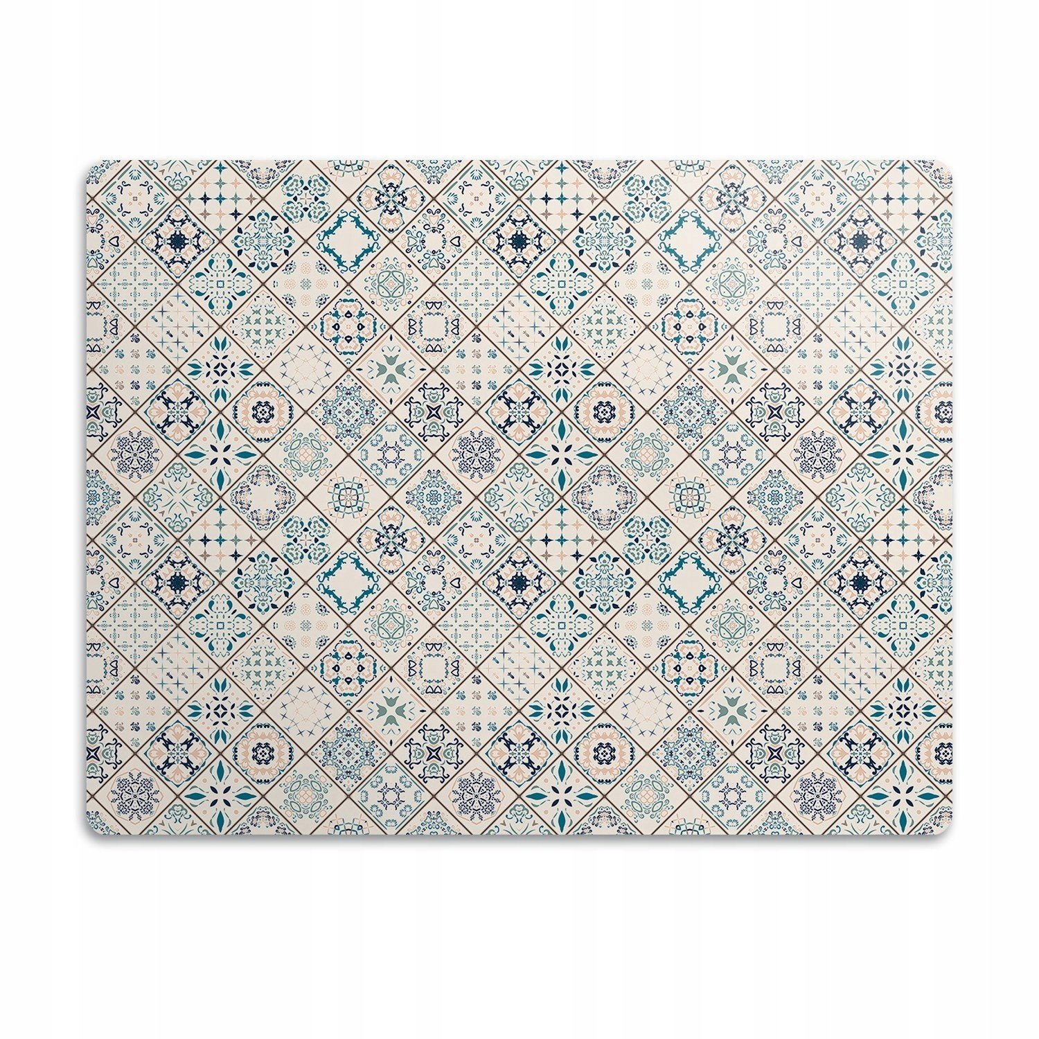 Podložka pro psa pod misku Dlaždice mozaika 90x60cm