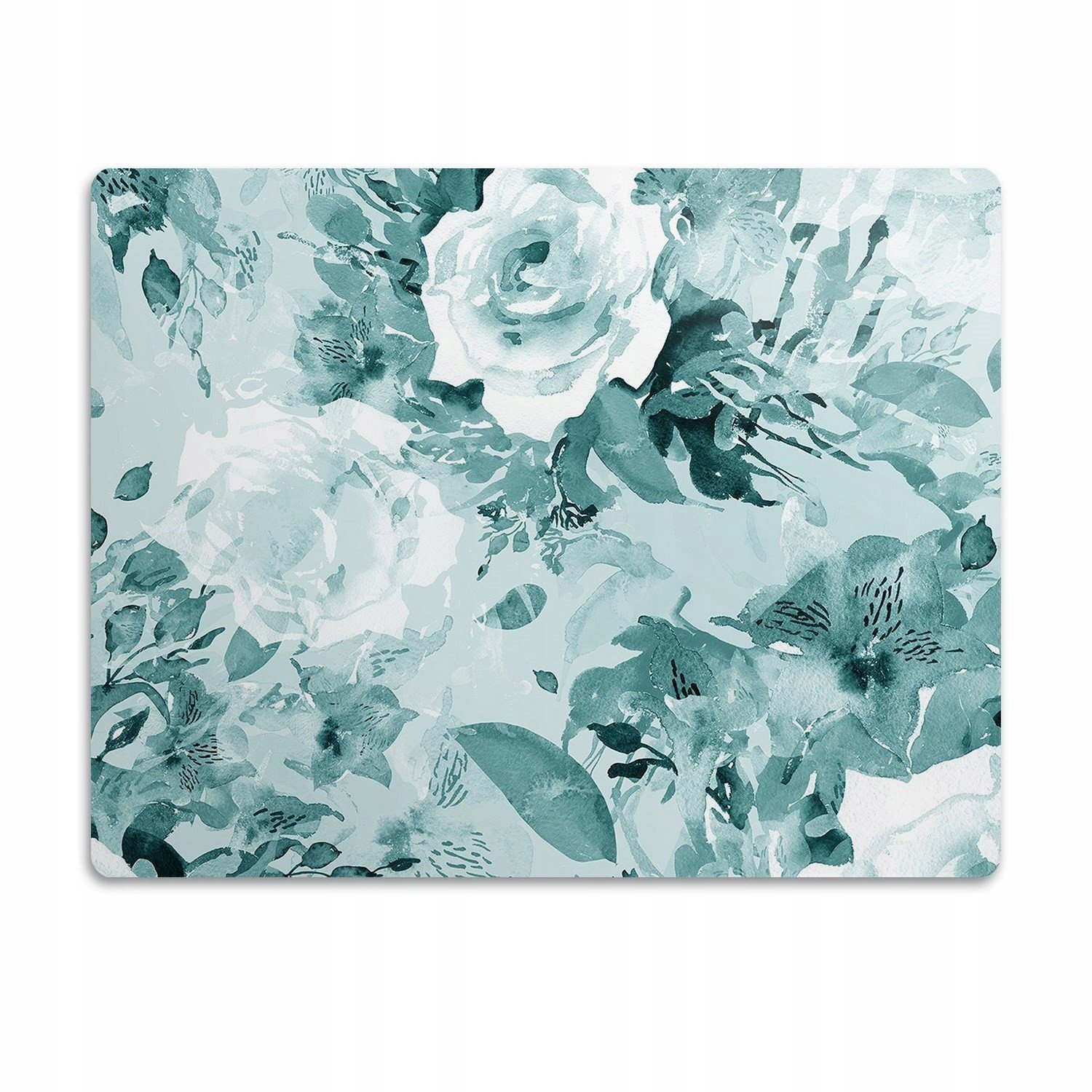 Pro kočku podložka pod záchod Modré květy 90x60cm