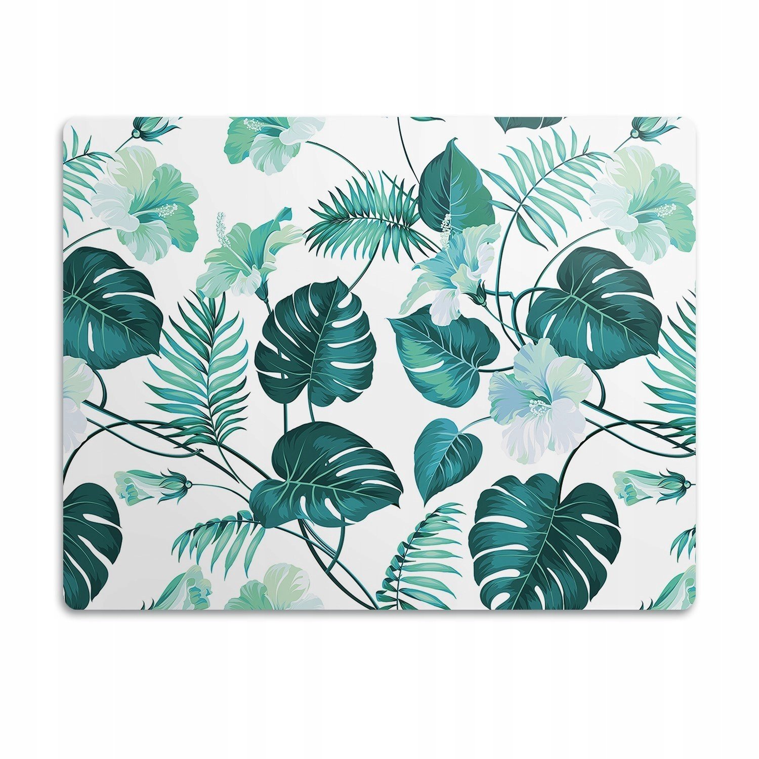 Ochranná podložka pod misku Tropické listy 90x60 cm