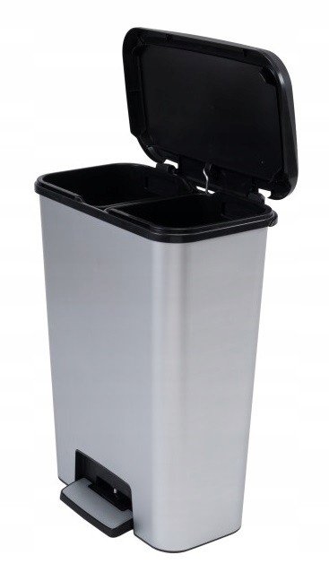 Odpadkový koš plastový Curver Compatta 2x23L