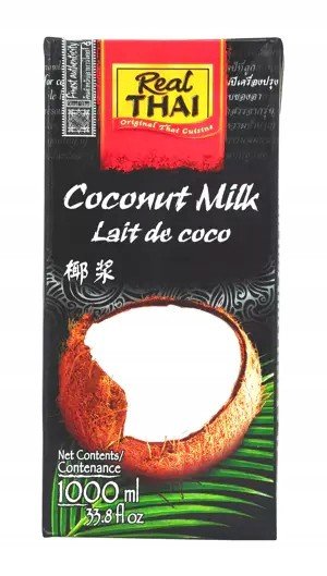 Kokosové mléko 85% Uht 1000 ml Real Thai