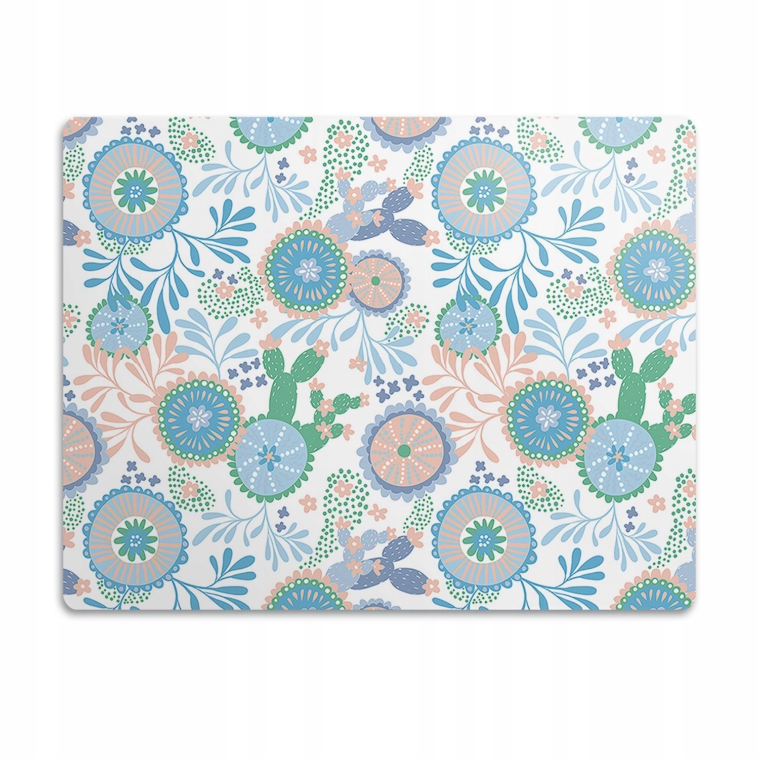 Podložka pod misky pro psy Barevné vzory 90x60cm