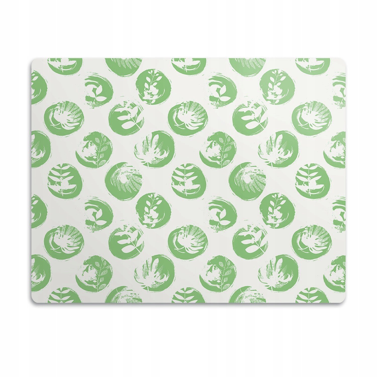 Pod misku podložka pro psa Vroubkované rostliny 90x60 cm