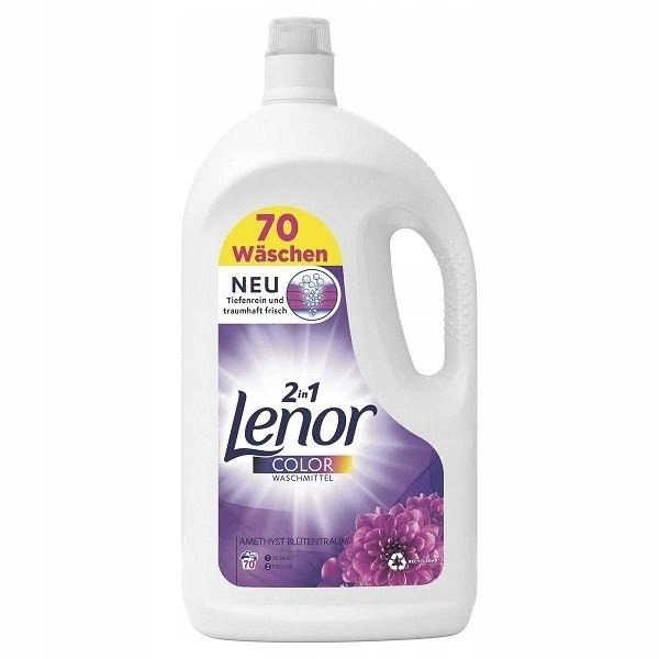 Lenor prací gel na barvy Amethyst 3,85l