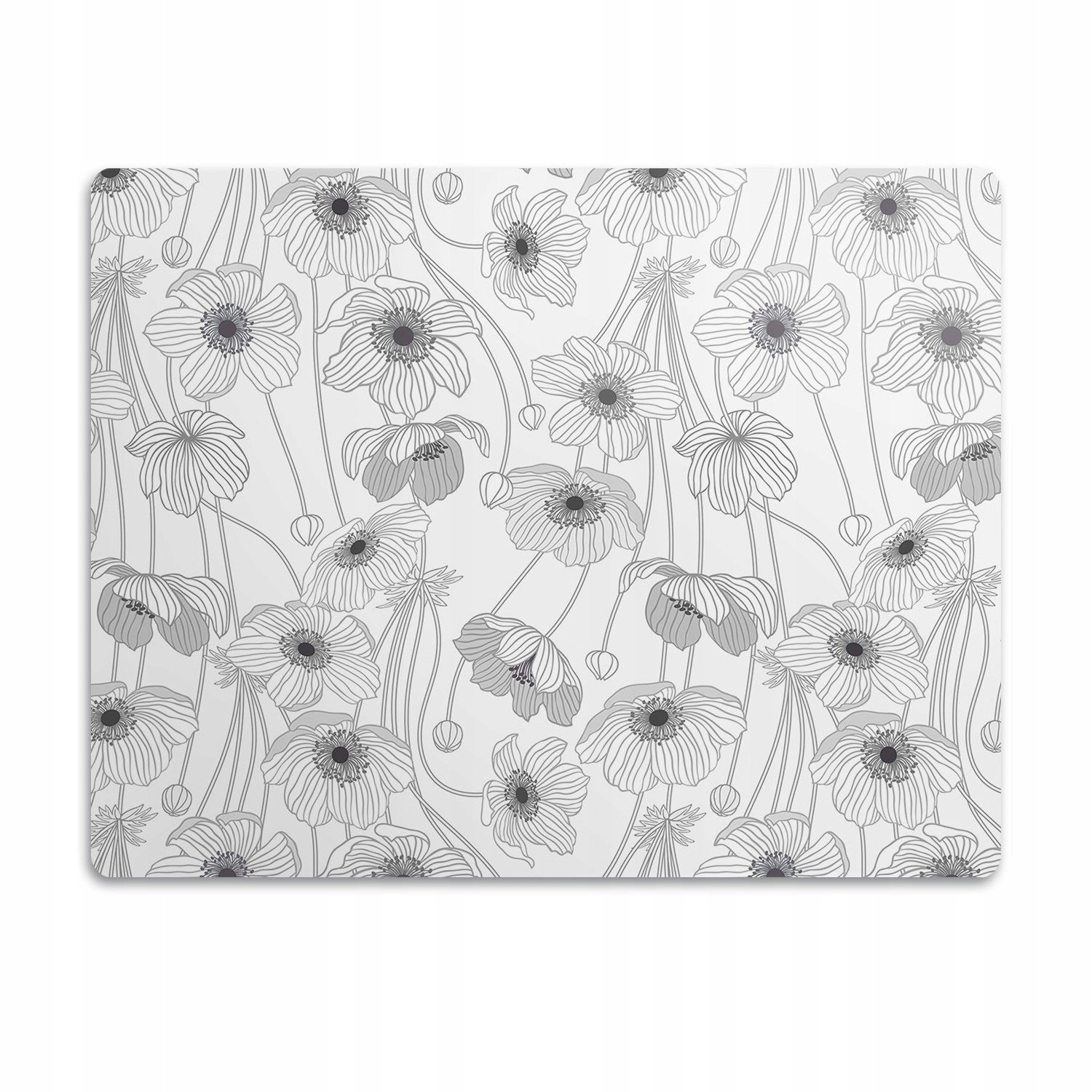 Pro psa podložka pod misku Květiny pupeny 90x60 cm