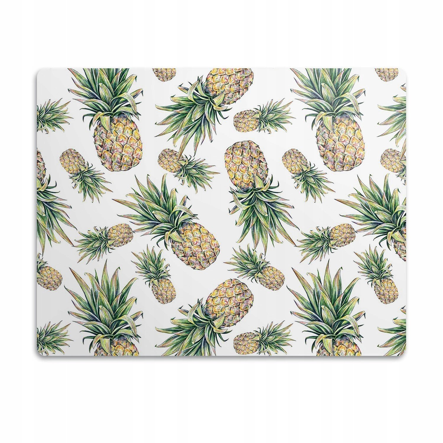 Voděodolná podložka pro kočku psa Ananas 90x60cm