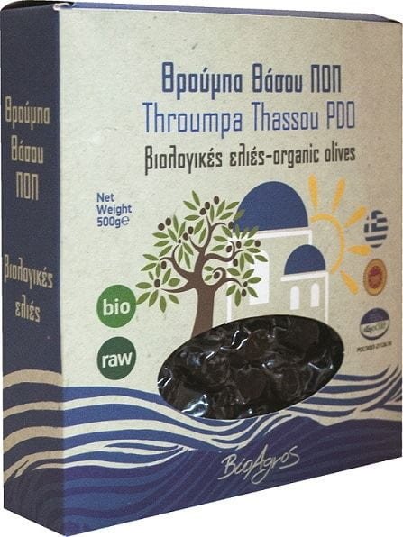 Olivy Throumba Sušené Bio 500 g Bio Agros