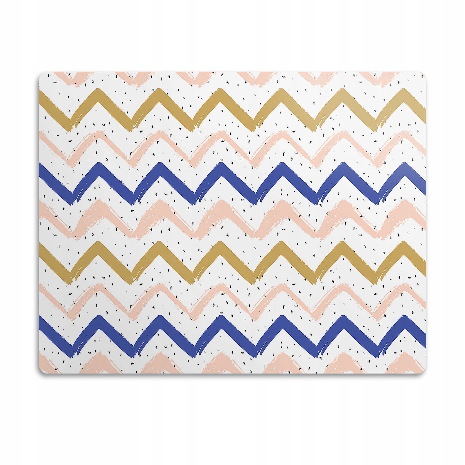 Podložka pod misku Malované barvy cikcaky 90x60