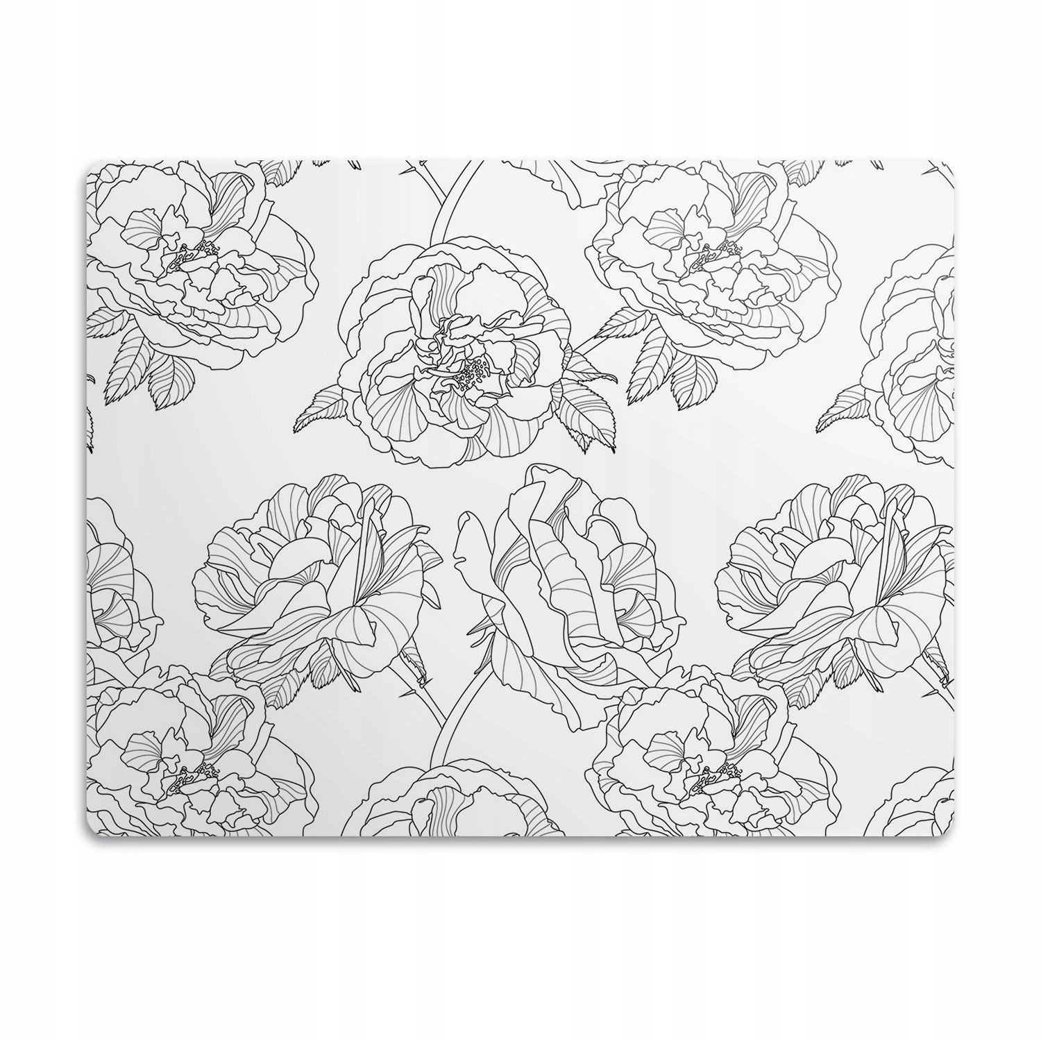 Pro psa Ochranná podložka pod misku Růže velká 90x60cm