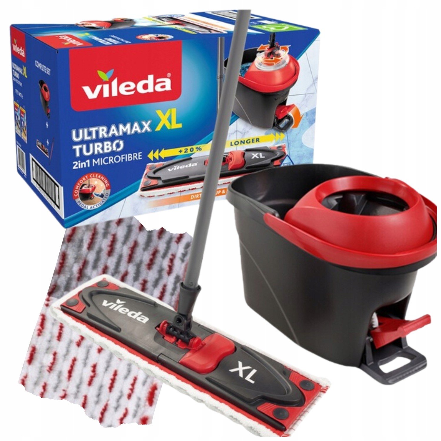 Rotační mop Vileda Ultramax Turbo XL Set 42 cm