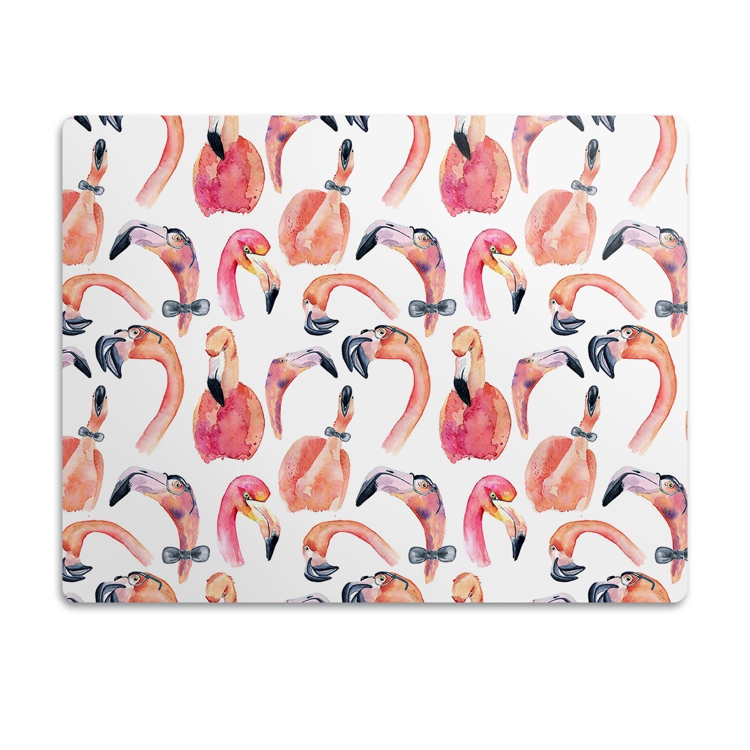 Ochranná podložka pod misky Bláznivé plameňáci 90x60 cm