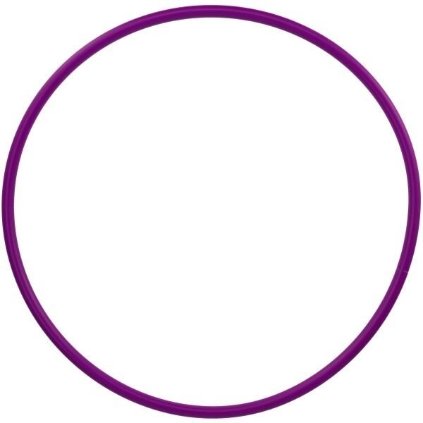 Fitforce HULA HOOP 60 Gymnastická obruč, fialová, velikost UNI