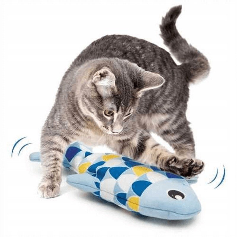 Interaktivní hračka pro kočky Groovy fish 24cm