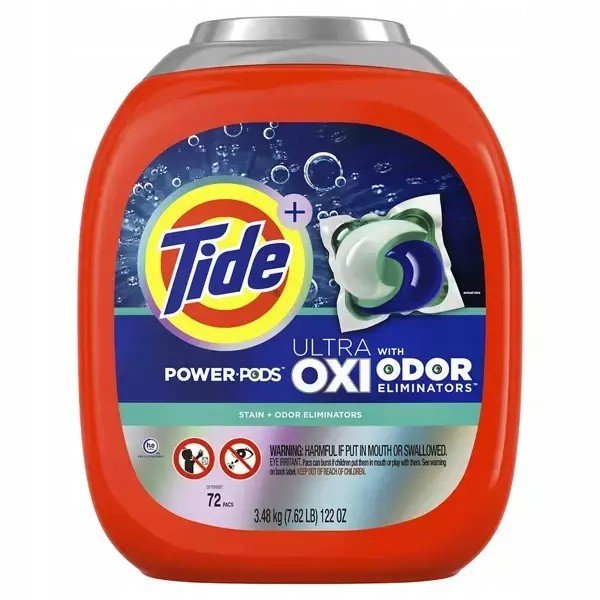 Tide Ultra Oxi Odor Eliminators 72 ks Kapsle