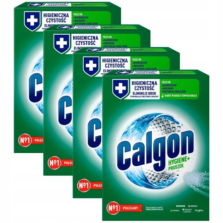 Calgon Hygiene Čistící prášek Pračky 4x1kg