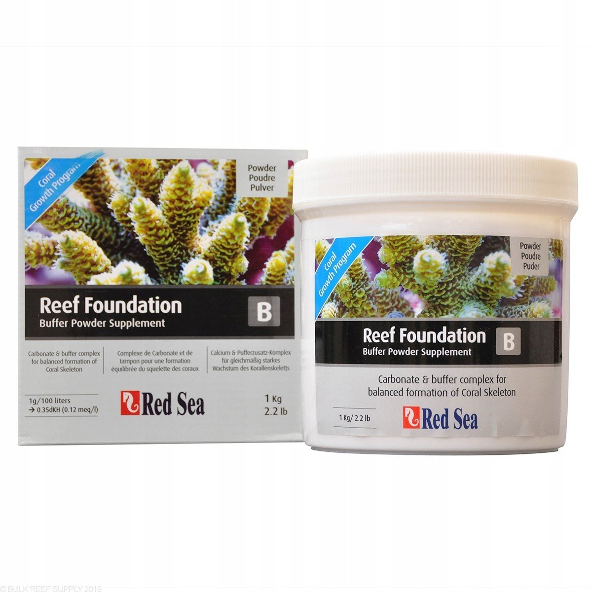 Red Sea Reef Foundation B Zásaditost 1 kg Kh