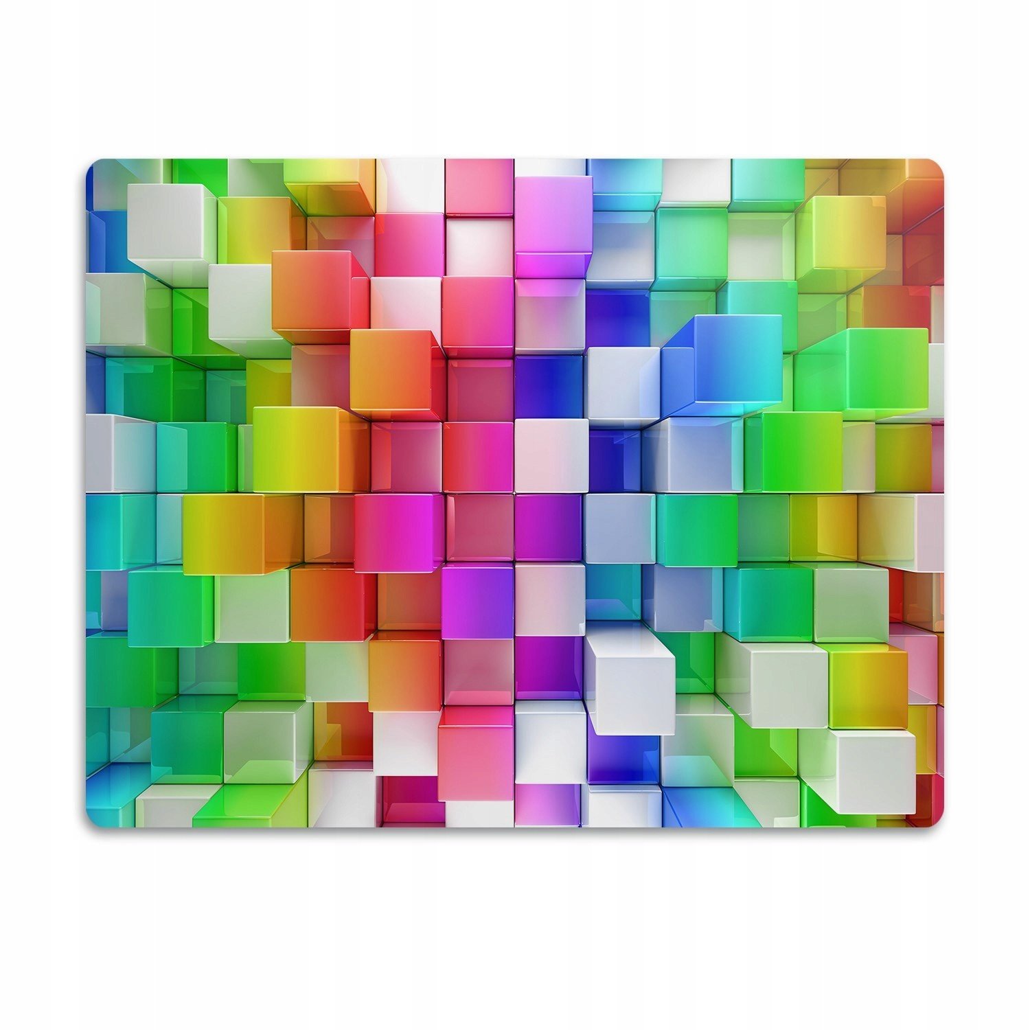 Pro kočku podložka pod záchod Barevné čtverce 90x60cm