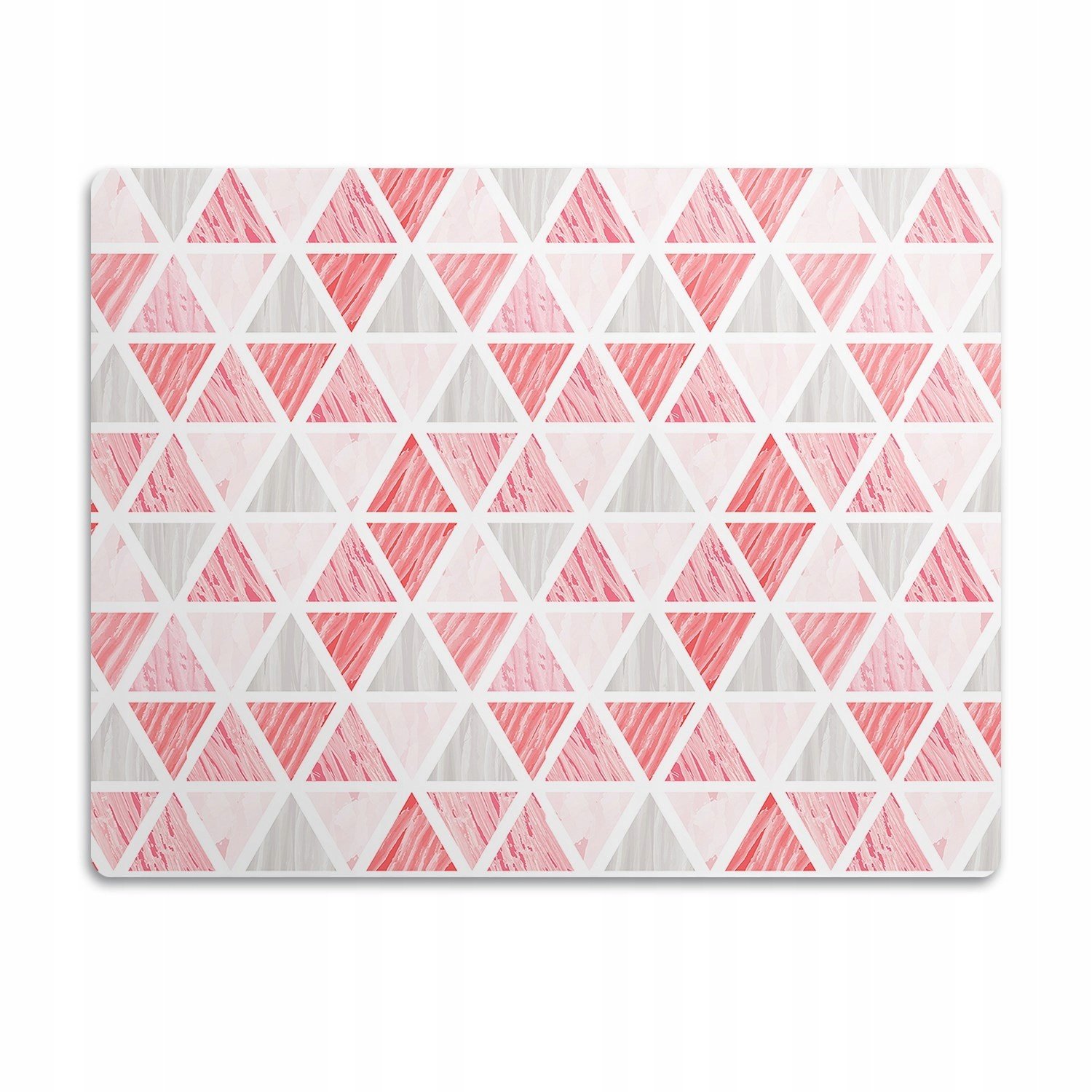 Pro psa kočky podložka pod misku Růžové trojúhelníky 90x60