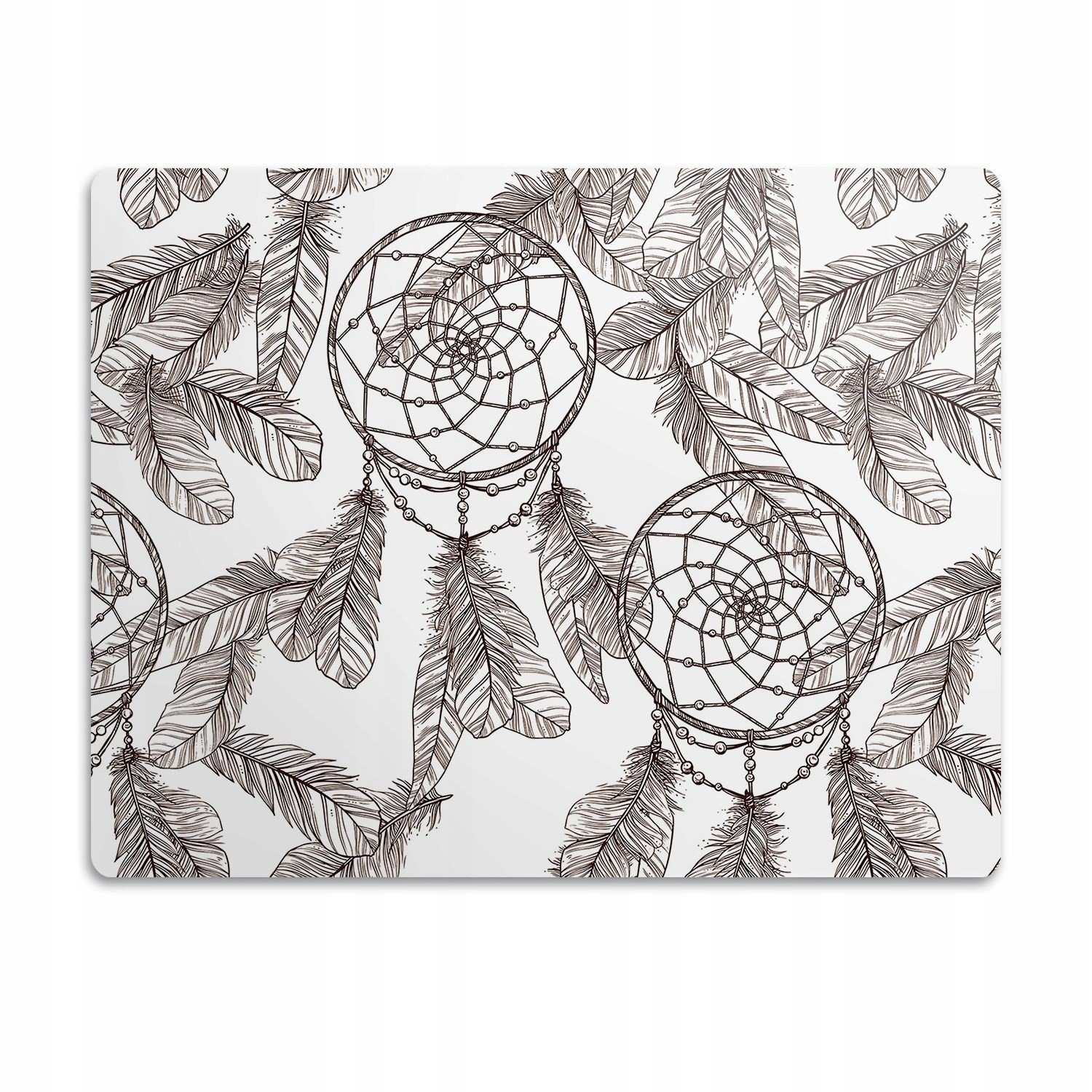 Voděodolná podložka pod misku Lapač snů vzor 90x60