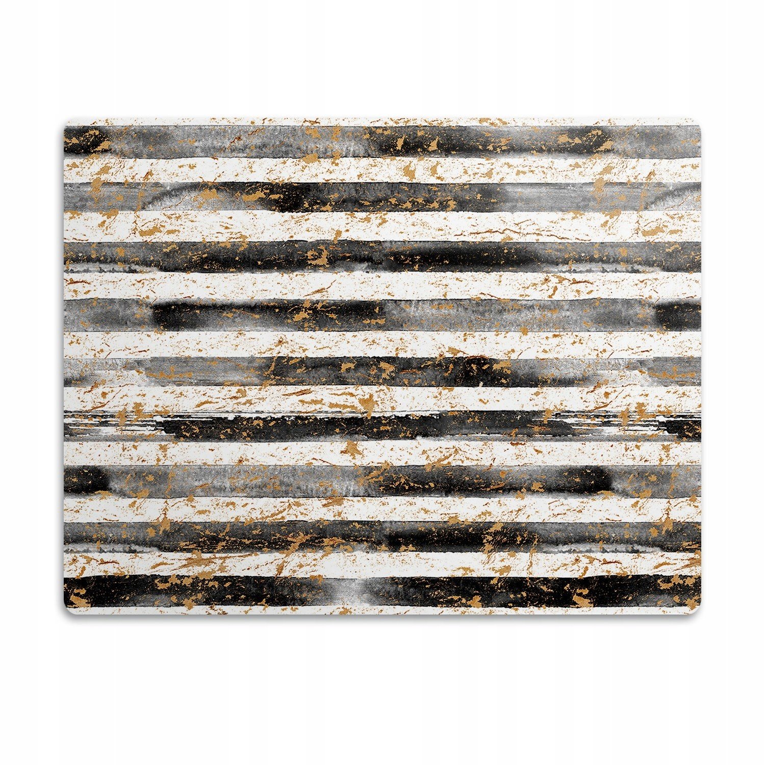 Pro psa kočky rohož Pásy široké bílo-černé 90x60