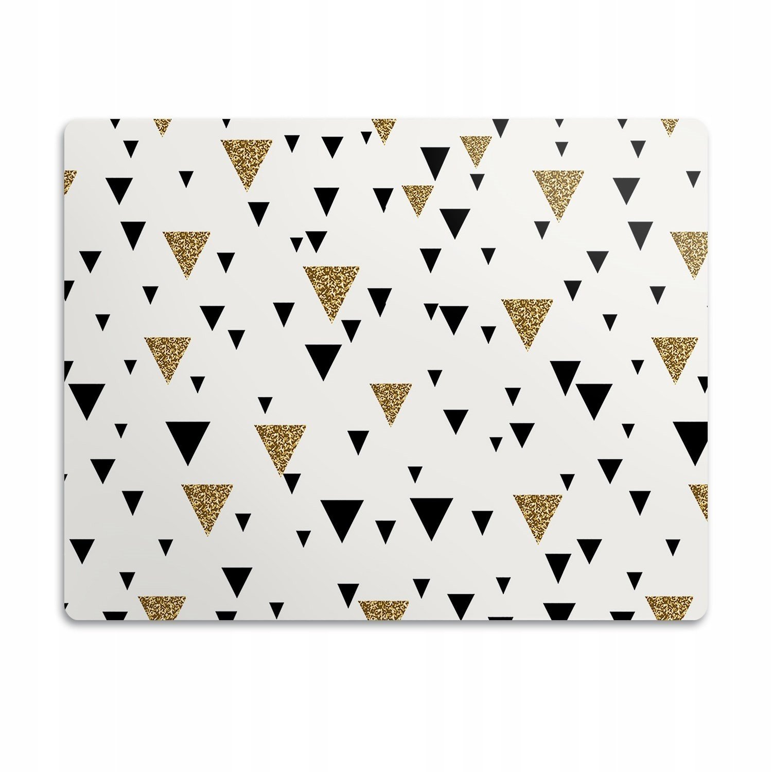 Podložka pod misku pro kočku psa Dekorativní trojúhelníky 90x60