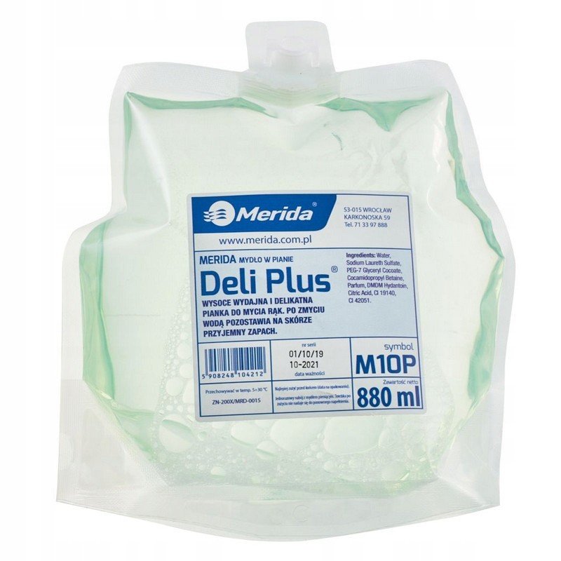 Pěnové Mýdlo Merida Deli Plus 880 ML