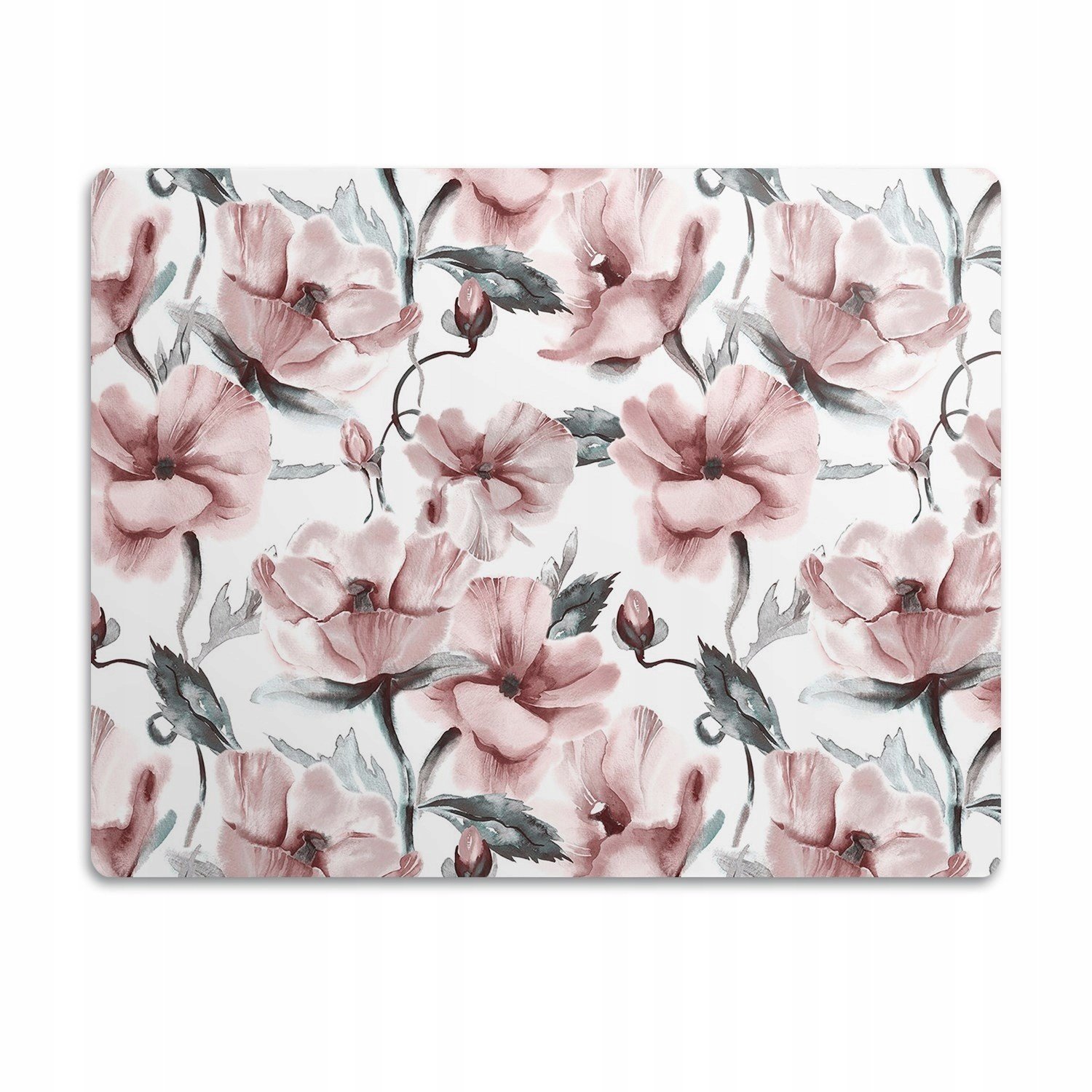 Ochranná podložka pod psí misky Květiny obrázek 90x60