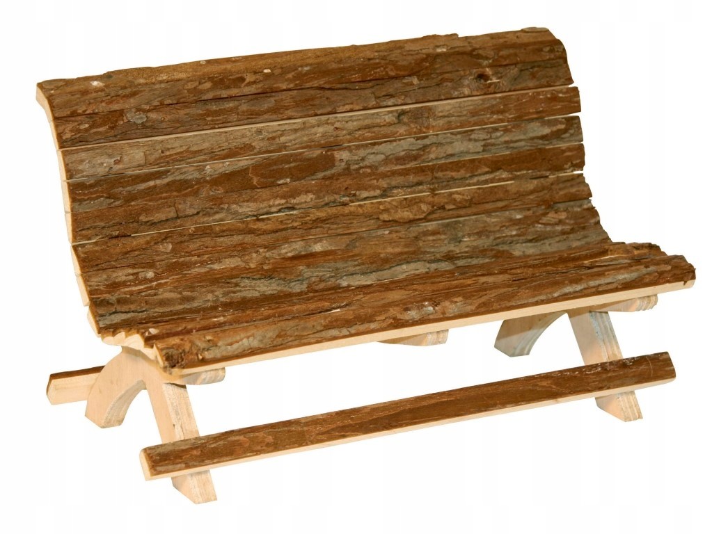 Kerbl Dřevěná lavice pro hlodavce 30x15x18cm 82770